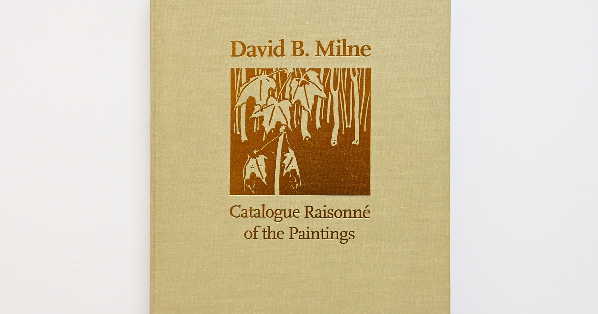 Publication: David Milne - David B. Milne: A Catalogue Raisonné of